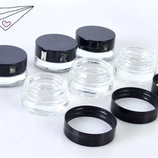 5ml Transparent Eye Cream Bottle Cosmetic Bottle Glass Bottle