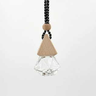 8ml Car Pendant Diamond Shaped Aromatherapy Bottle