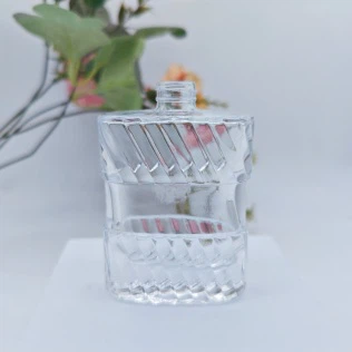 30ml Square Twill Screw Perfume Bottle Glass Bottle