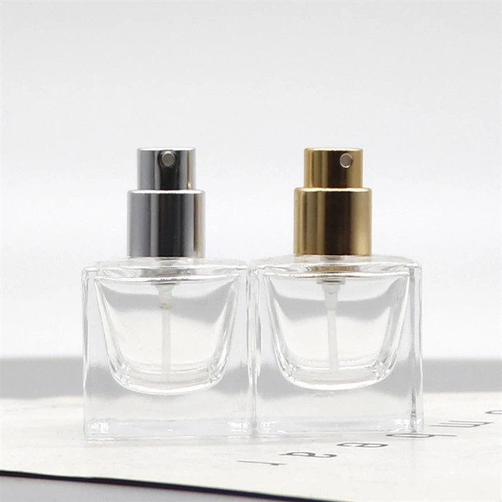 Square 7ml Classic Cube Shaped Perfume Bottle