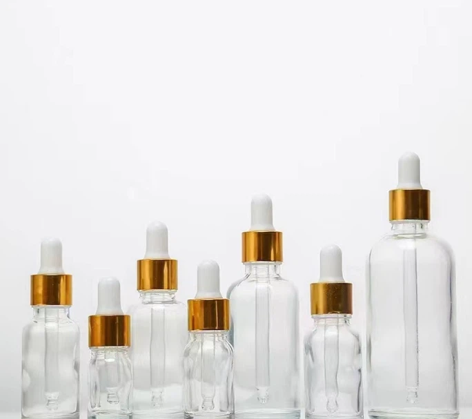 Transparent Dropper Essential Oil Bottle