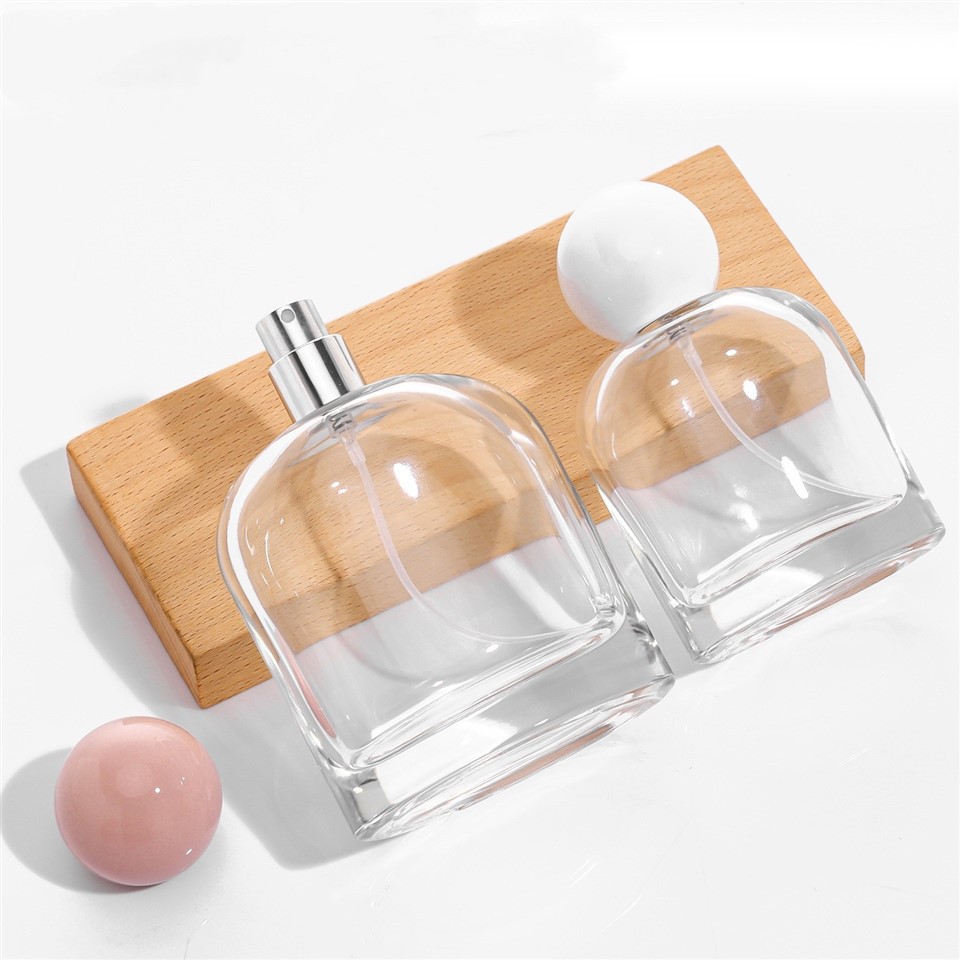 Sample Thickened Glass Perfume Bottles With Cover